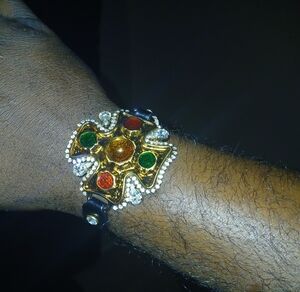 Thanos Avengers Jewel Stone Bracelet by Dolce & Gabbana